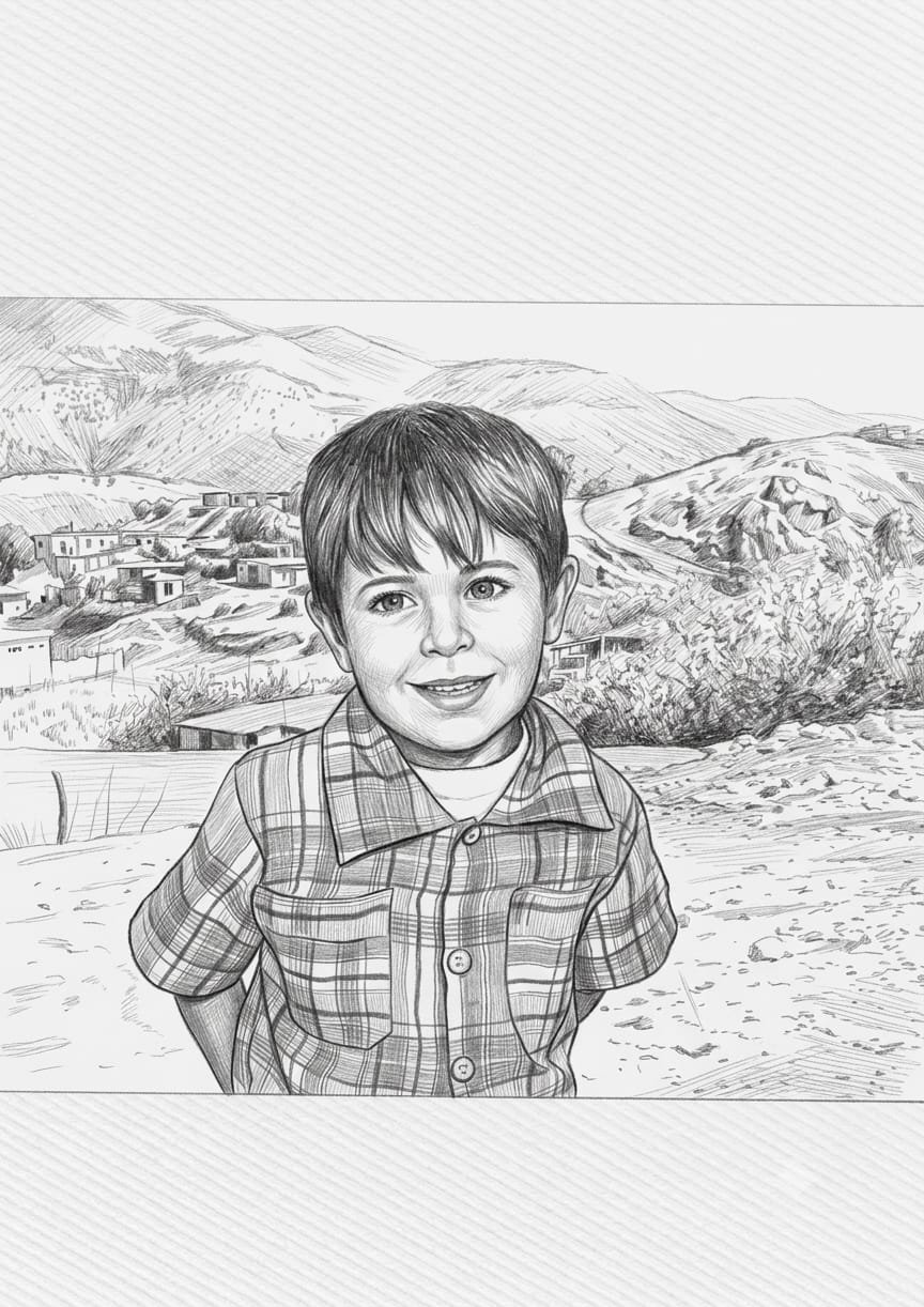 Childhood portrait